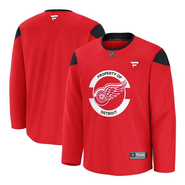 Detroit Red Wings Fanatics Red Practice Jersey