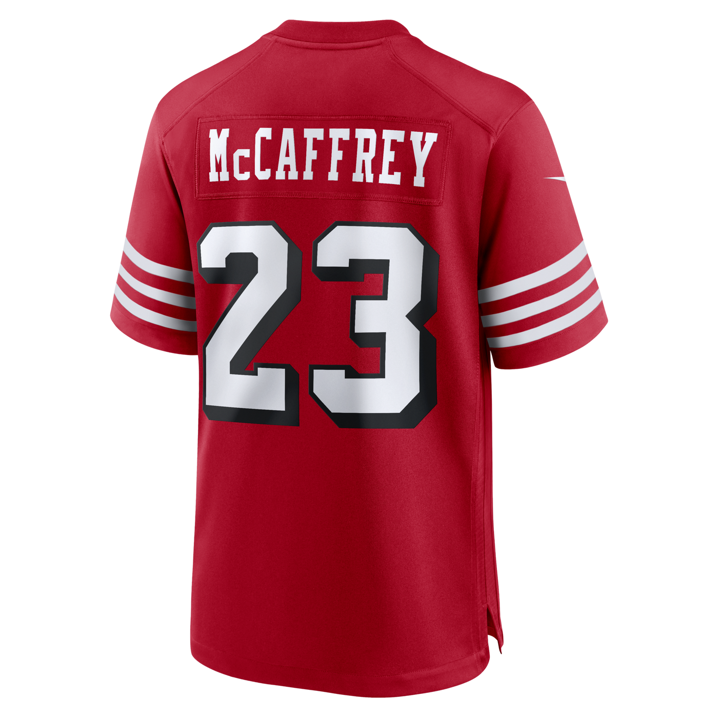 San Francisco 49ers Christian McCaffrey Nike Scarlet Alternate Game Player Jersey