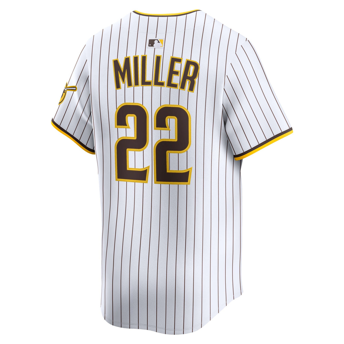 San Diego Padres Mason Miller White Home Limited Player Jersey