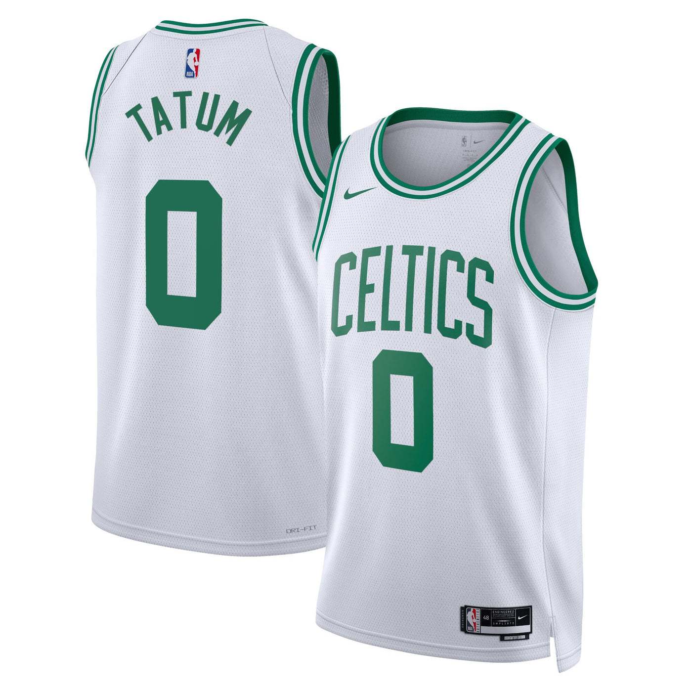 Boston Celtics Nike Association Edition Swingman Jersey - White - Jayson Tatum