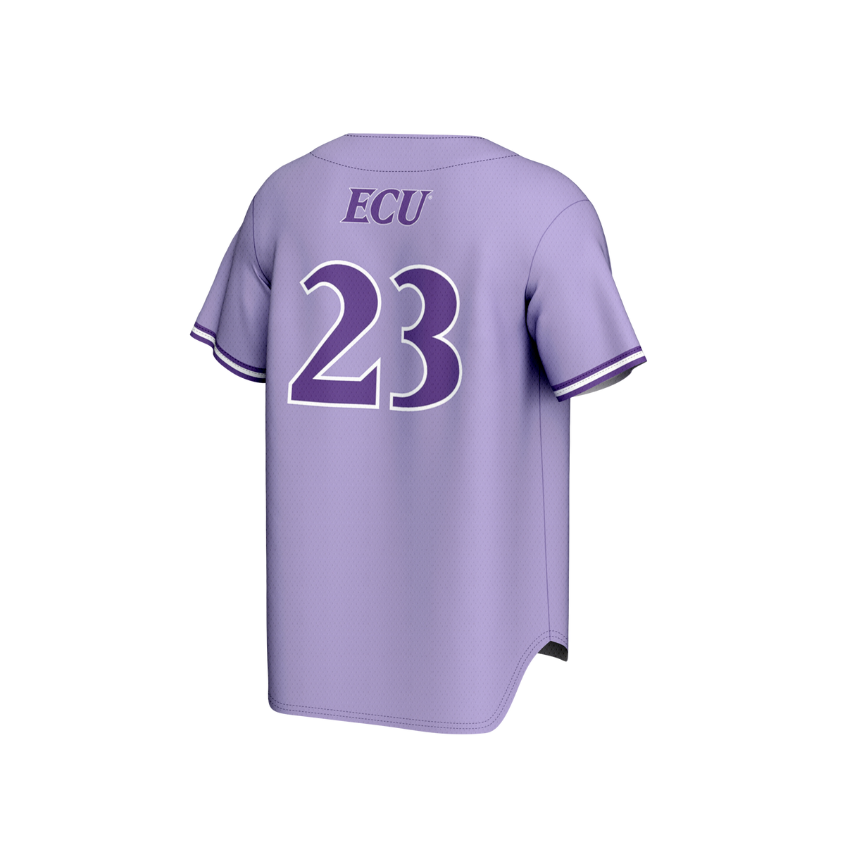 ECU Pirates GameDay Greats Lightweight Collegiate Baseball Fashion Jersey - Purple