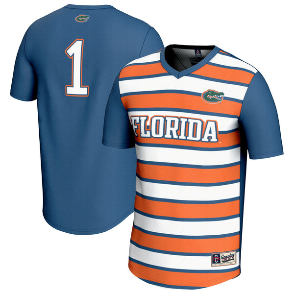 GameDay Greats #1 Royal Florida Gators Lightweight Soccer Fashion Jersey
