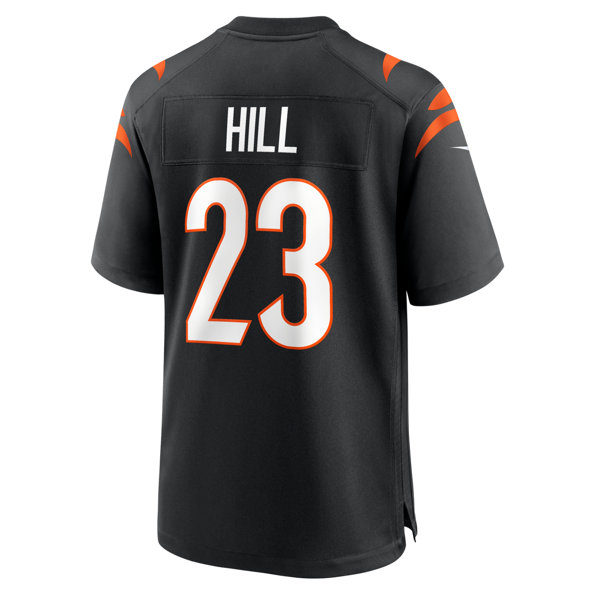Cincinnati Bengals Daxton Hill Black Player Game Jersey