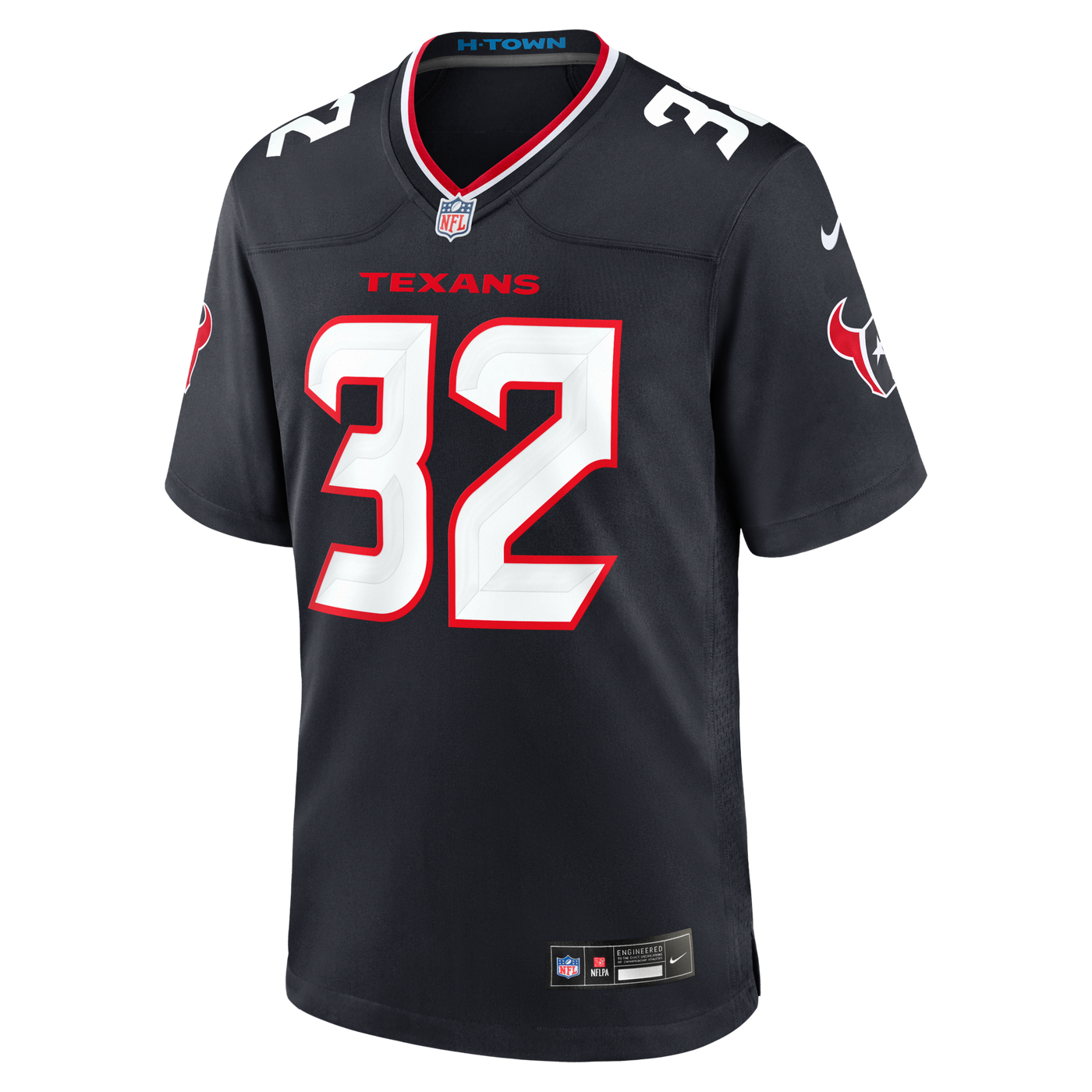 Houston Texans David Montgomery Nike Navy Game Jersey
