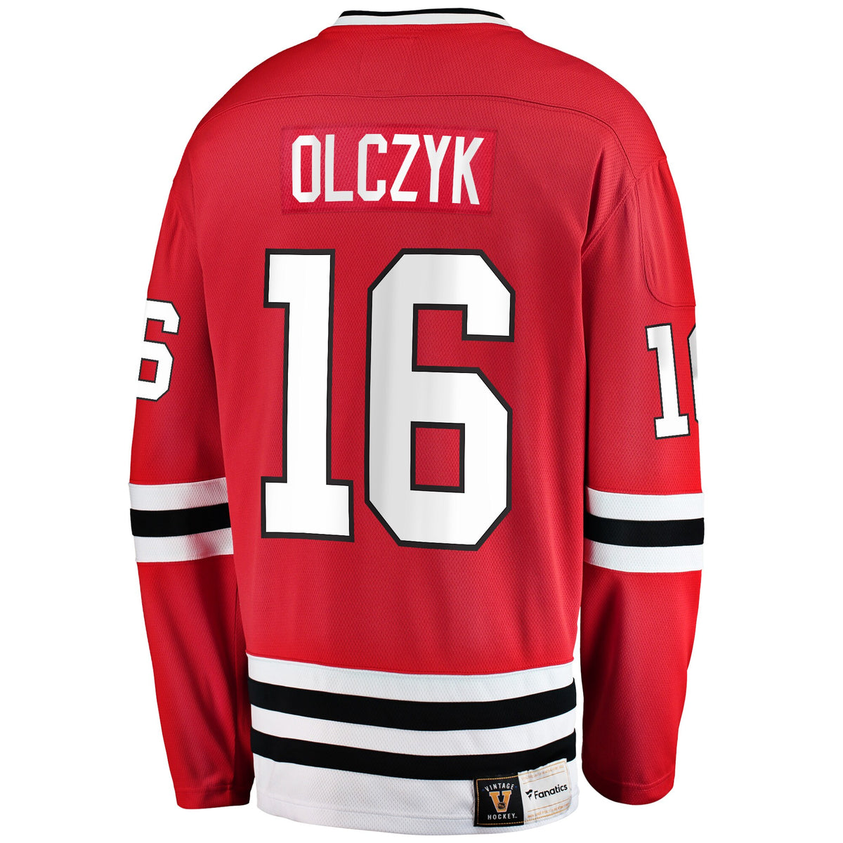 Chicago Blackhawks Eddie Olczyk Fanatics Red Premier Breakaway Retired Player Jersey