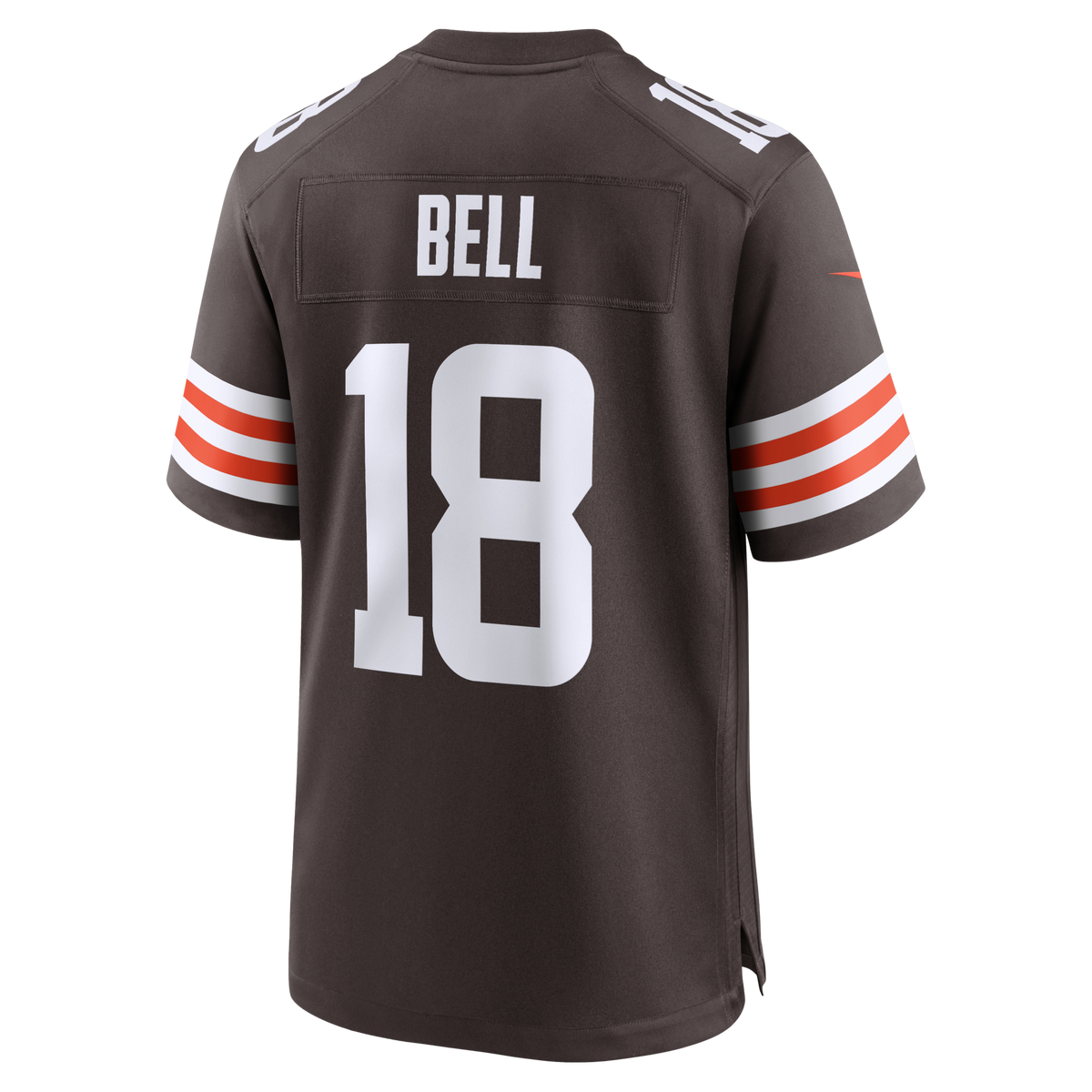 Cleveland Browns David Bell Brown Game Jersey