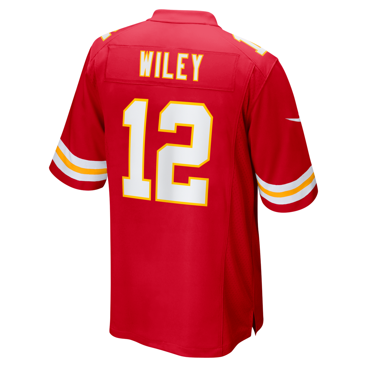 Kansas City Chiefs Jared Wiley Red Game Jersey