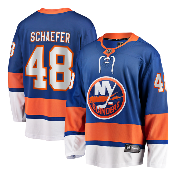 New York Islanders Matthew Schaefer Fanatics Royal Home Breakaway Player Jerseys