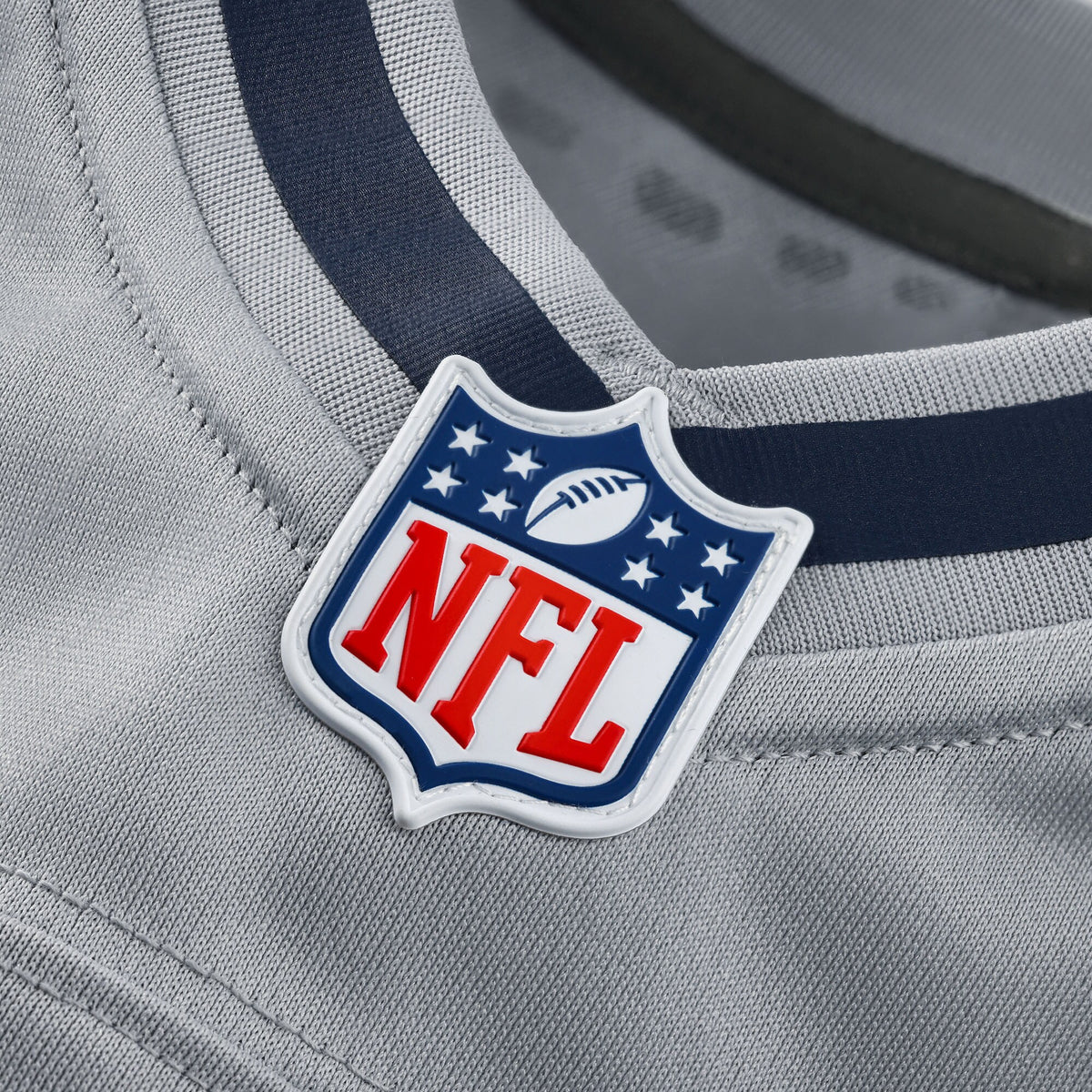 Seattle Seahawks Jaxon Smith-Njigba Wolf Gray 2025 Rivalries Collection Game Jersey