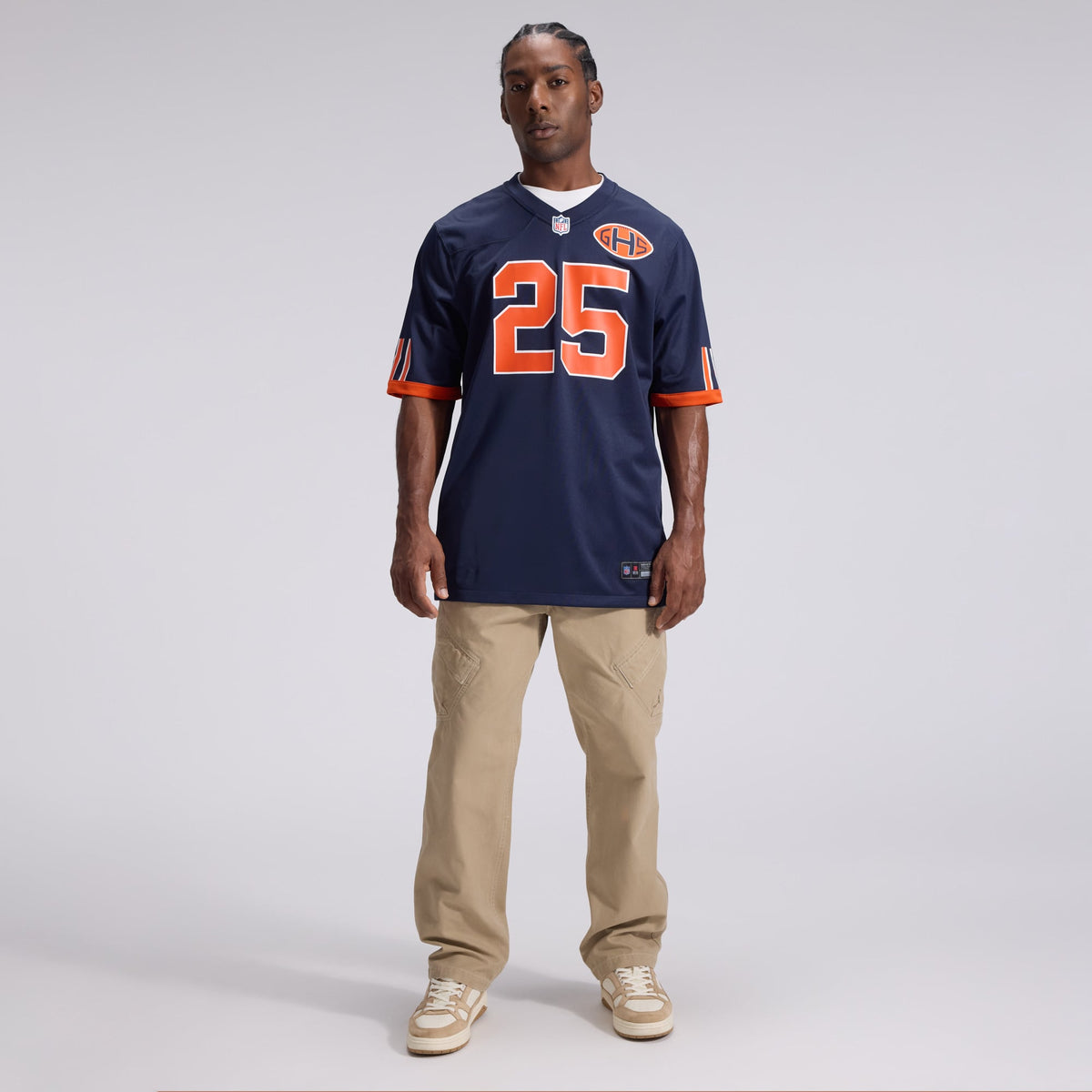 Chicago Bears Kyle Monangai Nike Navy 2026 Rivalries Collection Game Jersey