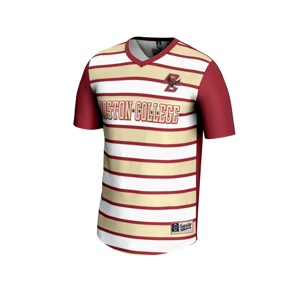 #1 Boston College Eagles GameDay Greats Lightweight Soccer Fashion Jersey - Maroon