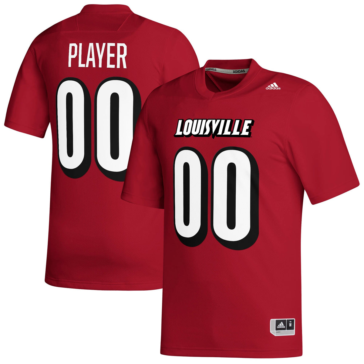 Louisville Cardinals Pick-A-Player NIL Replica Football Jersey - Red