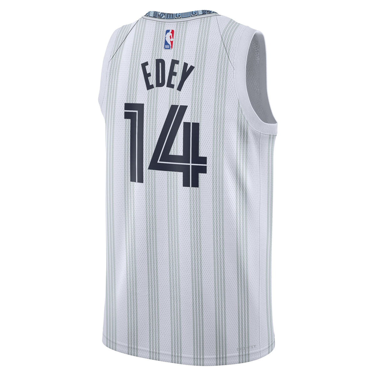 Memphis Grizzlies 2025/26 City Edition Swingman Jersey - Gray - Zach Edey -