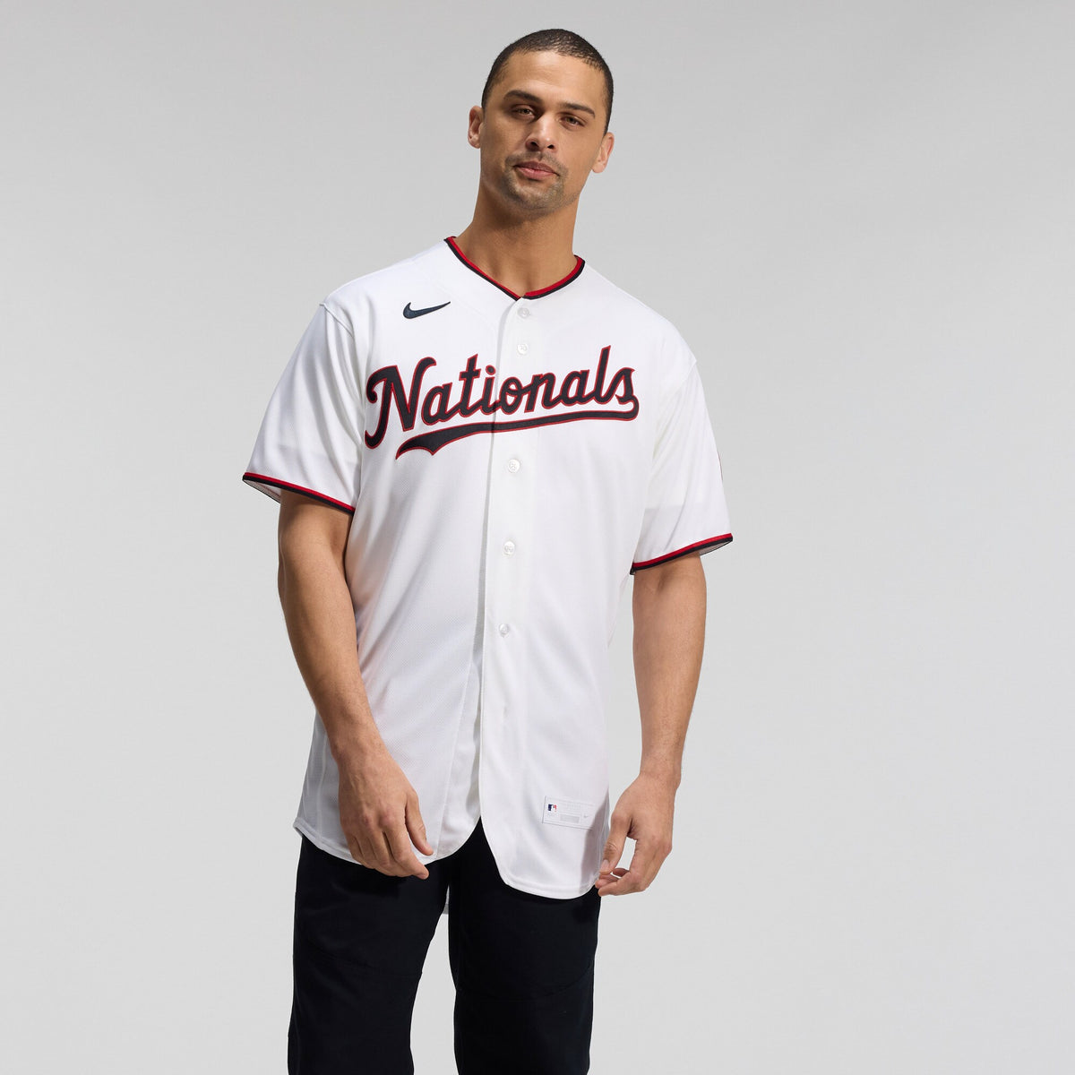 Washington Nationals White Home Authentic Jersey