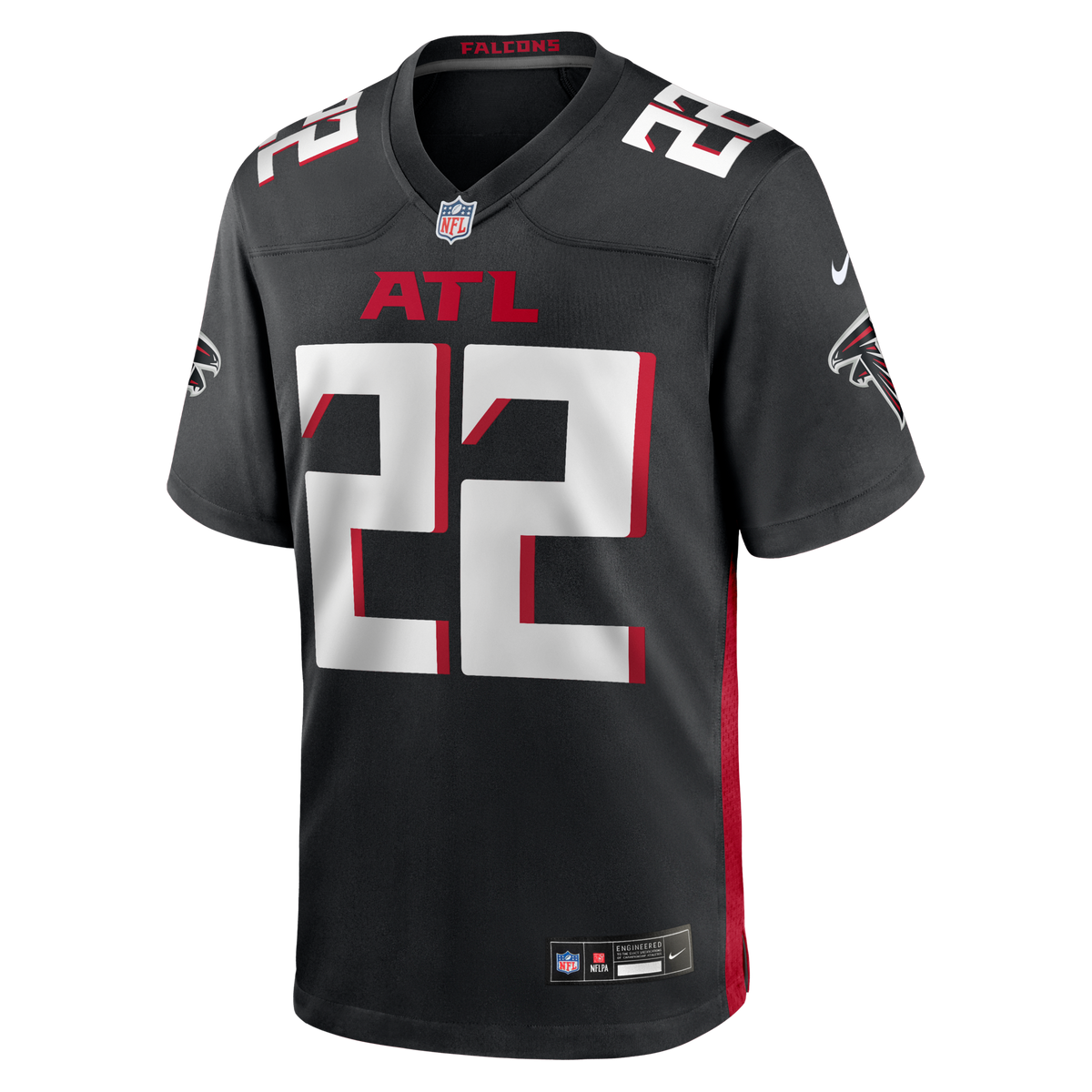 Atlanta Falcons Clark Phillips III Black Team Game Jersey
