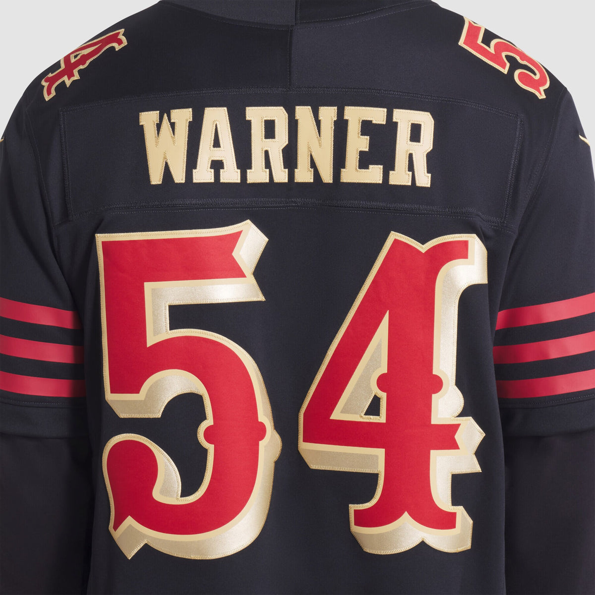 San Francisco 49ers Fred Warner Black 2025 Rivalries Collection Stitched Limited Jersey