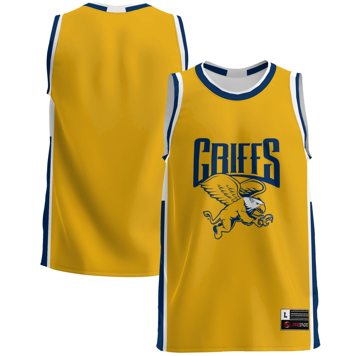 Canisius College Golden Griffins GameDay Greats Lightweight Basketball Jersey - Blue