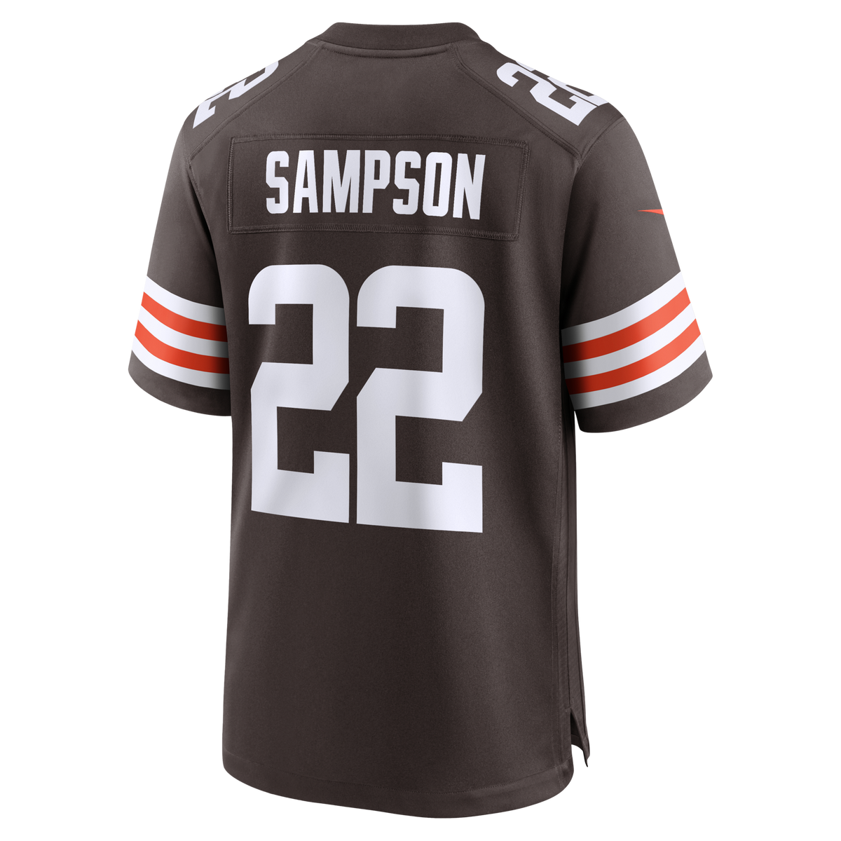 Cleveland Browns Dylan Sampson Brown Team Game Jersey