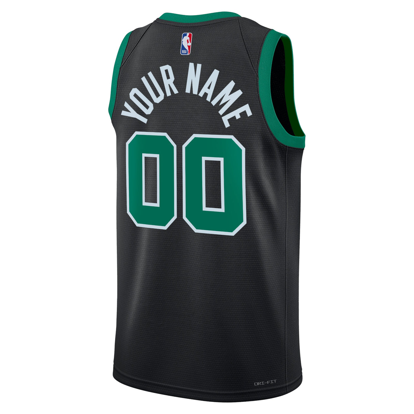 Boston Celtics Jordan Brand Statement Edition Swingman Jersey - Black - Custom