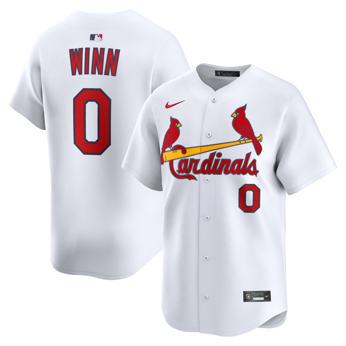 St. Louis Cardinals Masyn Winn White Home Limited Jersey