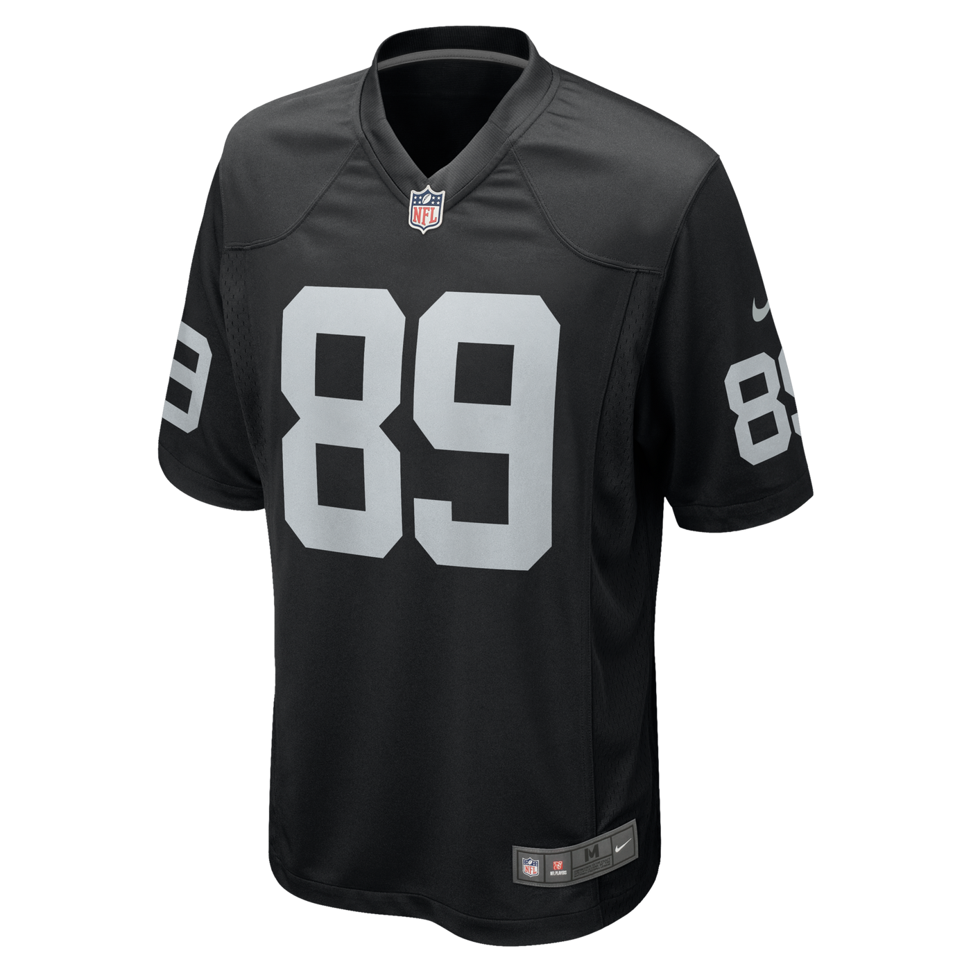 Las Vegas Raiders Brock Bowers Nike Black Player Game Jersey