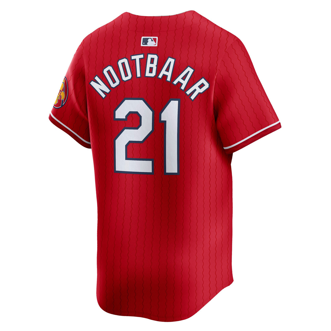 St. Louis Cardinals Lars Nootbaar Nike Red City Connect Limited Player Jersey