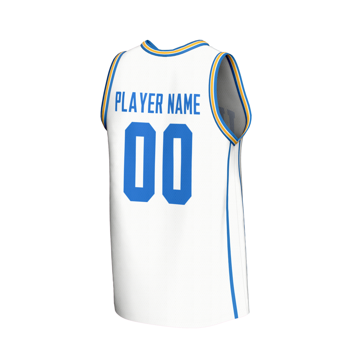 UCLA Bruins GameDay Greats NIL Pick-A-Player Lightweight Basketball Fashion Jersey - White