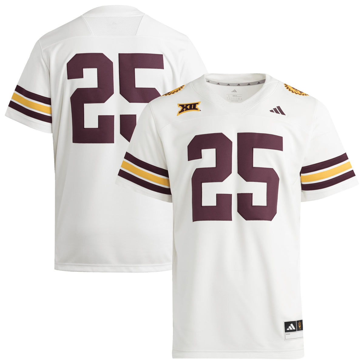 #25 Arizona State Sun Devils Premier Strategy Jersey - White