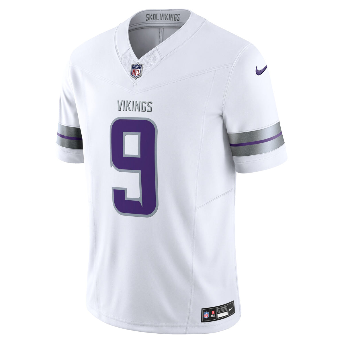 Minnesota Vikings J.J. McCarthy White Vapor F.U.S.E. Limited Jersey