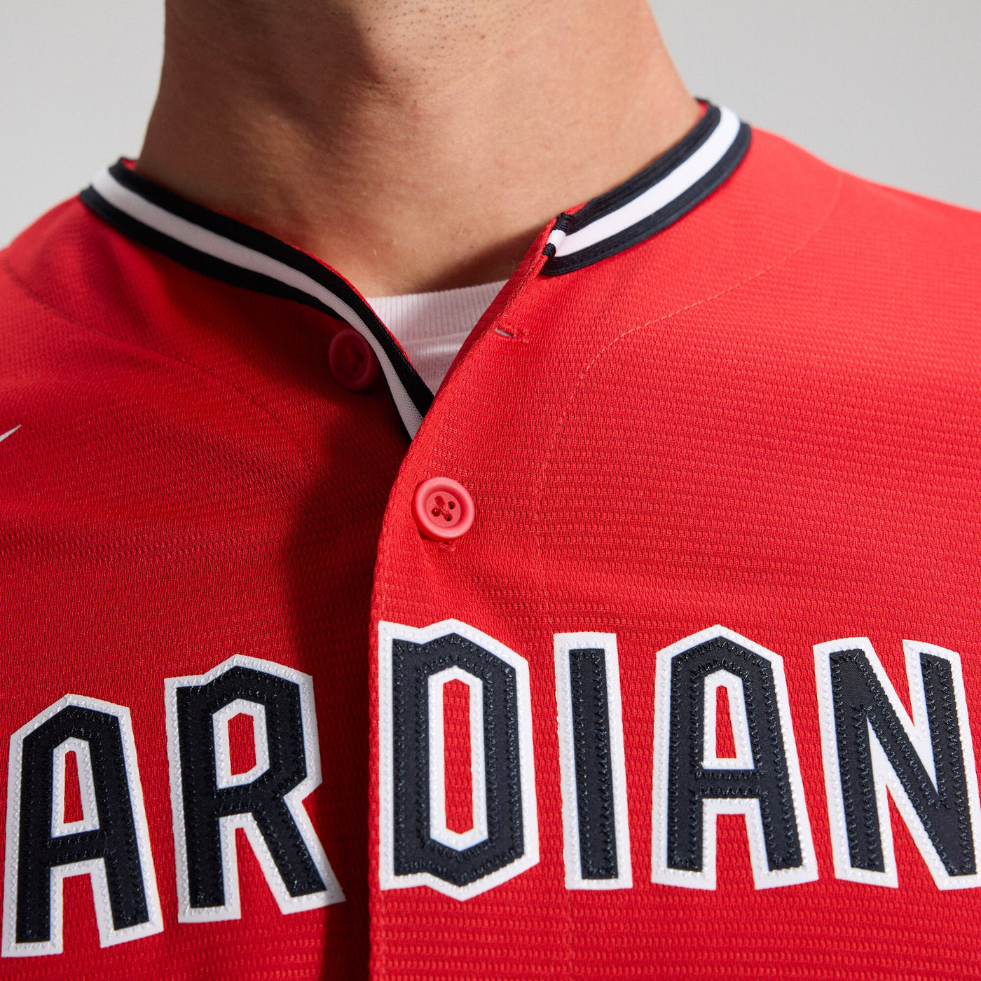 Cleveland Guardians Nike Red Alternate 2 Replica Jersey