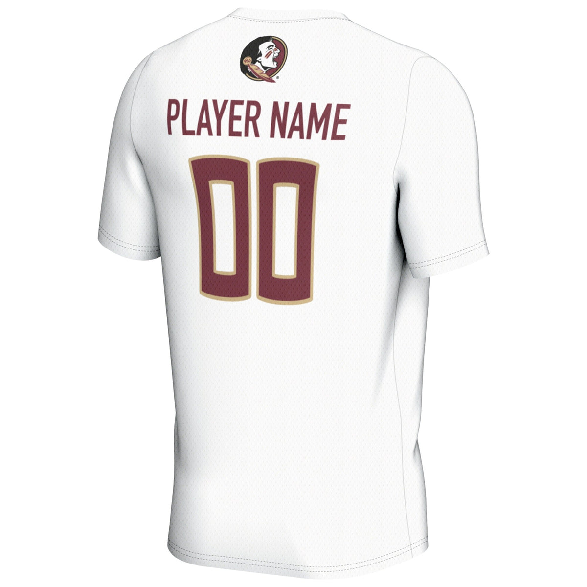 Florida State Seminoles GameDay Greats NIL Pick-A-Player Lightweight Collegiate Soccer Fashion Jersey - White
