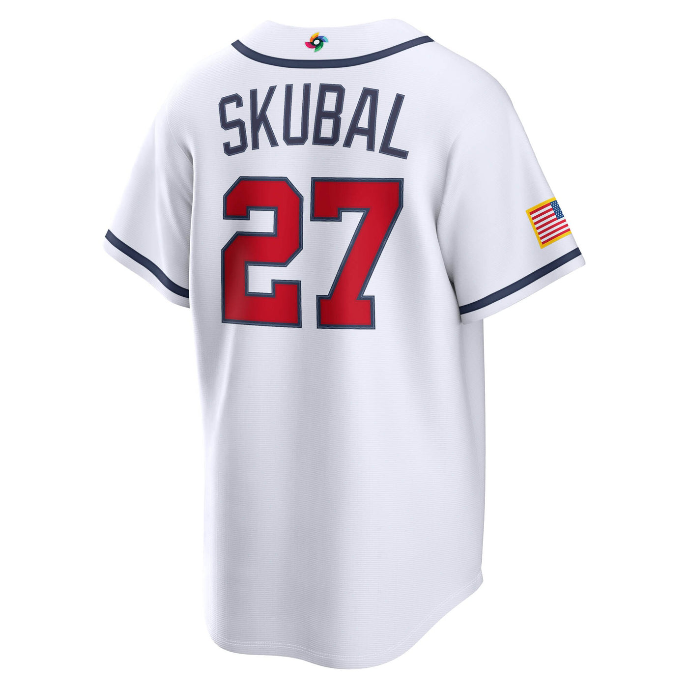 USA Baseball Tarik Skubal Nike White 2026 World Baseball Classic Home Stadium Jersey