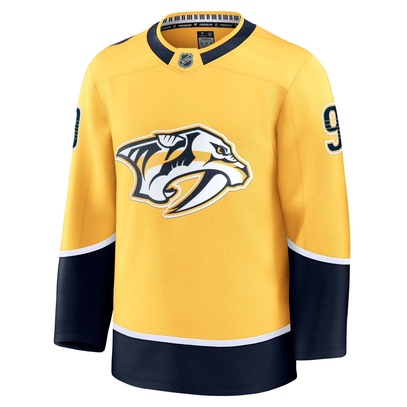 Nashville Predators Filip Forsberg Fanatics Gold Home Premium Jersey