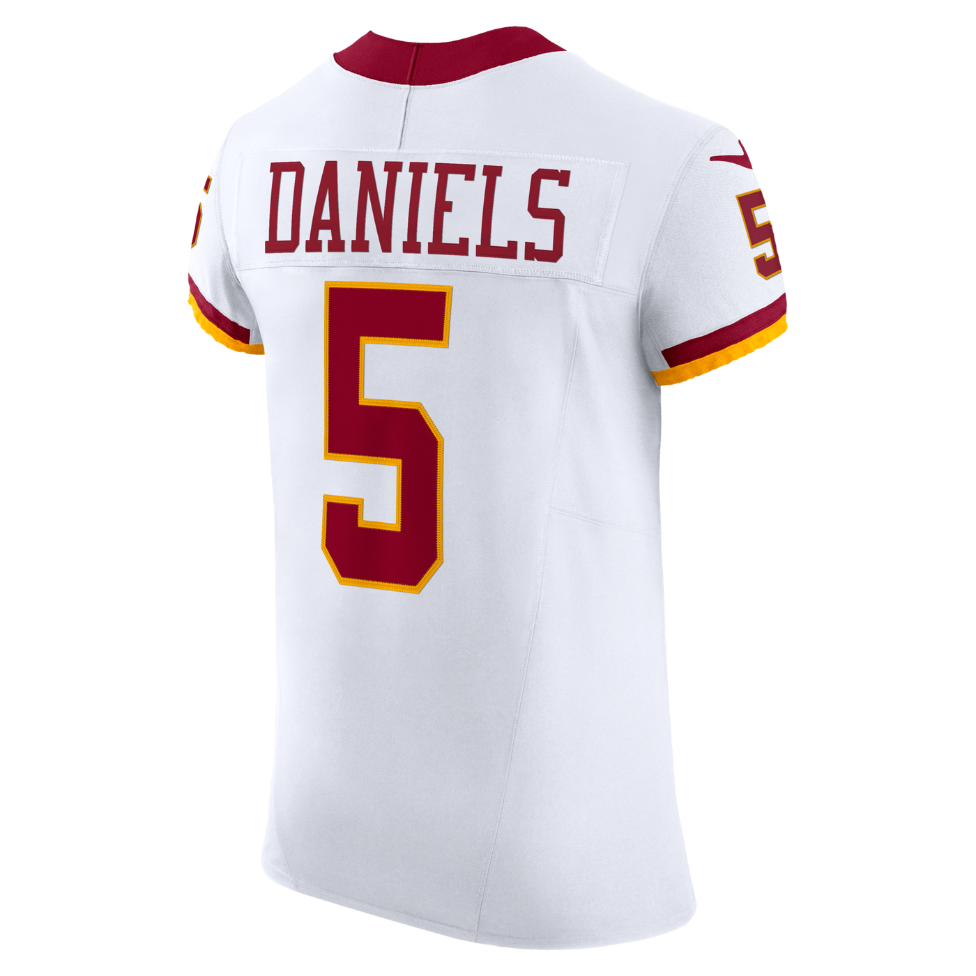 Washington Commanders Jayden Daniels Nike White Alternate 2 Super Bowl Era Vapor F.U.S.E. Elite Jersey