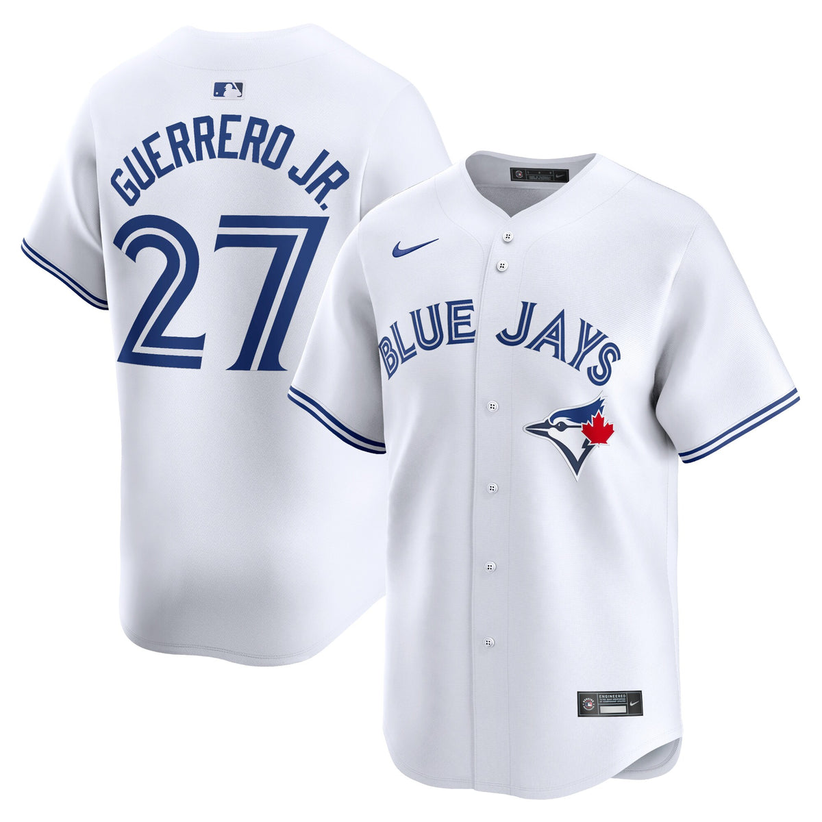 Toronto Blue Jays Vladimir Guerrero Jr. White Home Limited Player Jersey