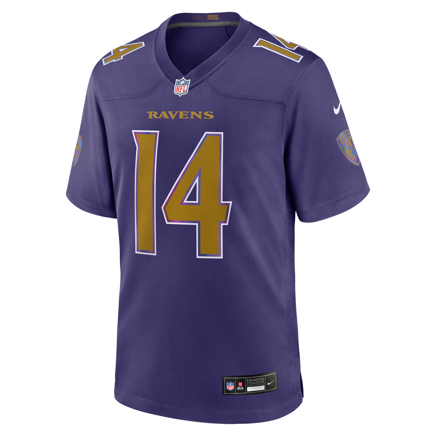 Baltimore Ravens Kyle Hamilton Nike Purple Alternate Game Jersey