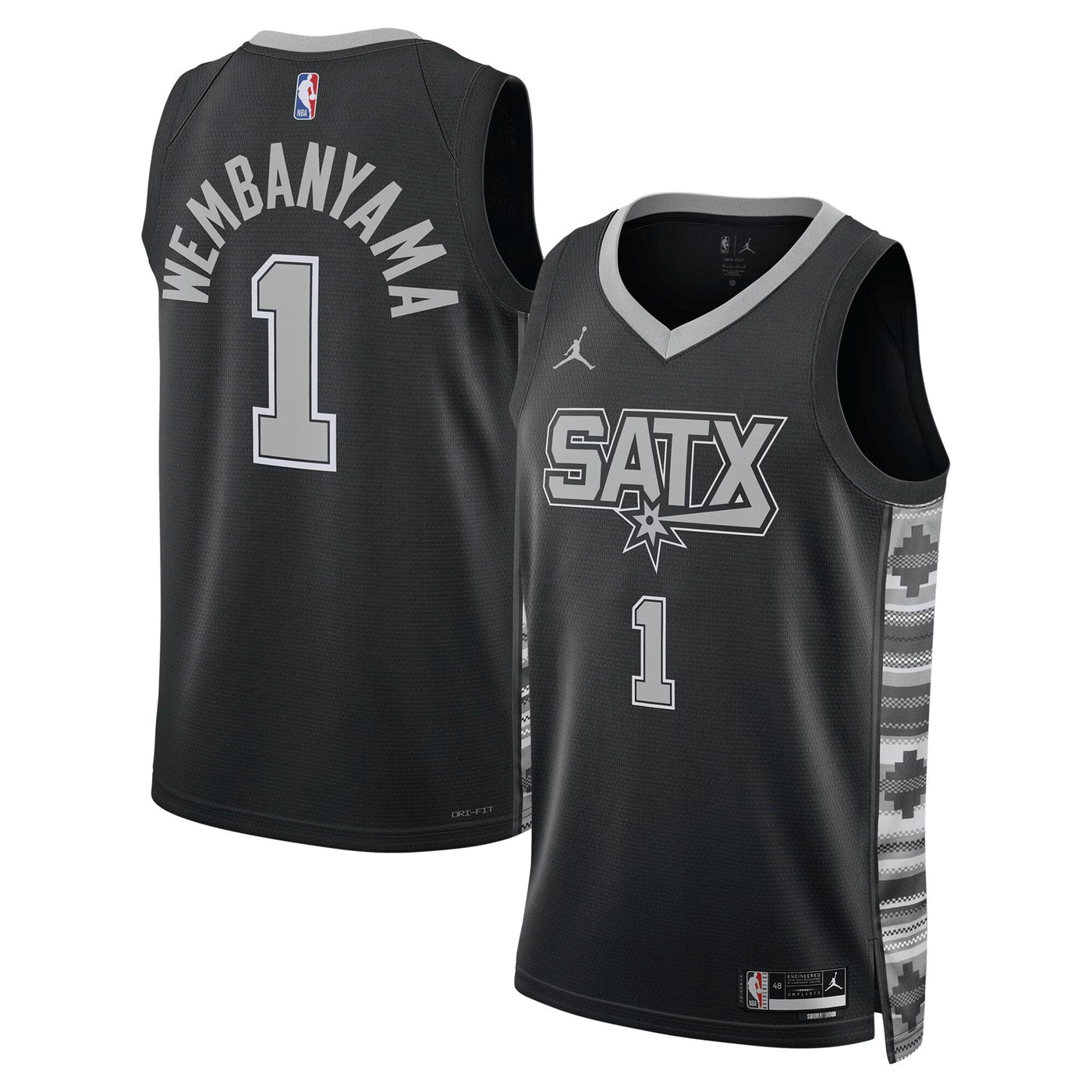 San Antonio Spurs Jordan Brand Statement Edition Swingman Jersey - Victor Wembanyama