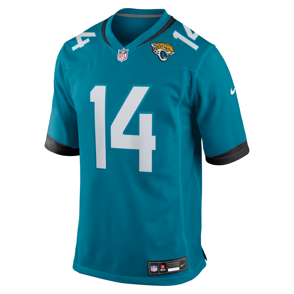 Jacksonville Jaguars Nick Mullens Teal Team Game Jersey