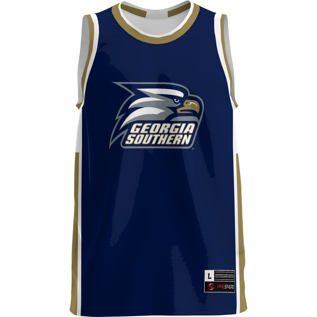 Georgia Southern Eagles GameDay Greats Lightweight Basketball Jersey - Navy