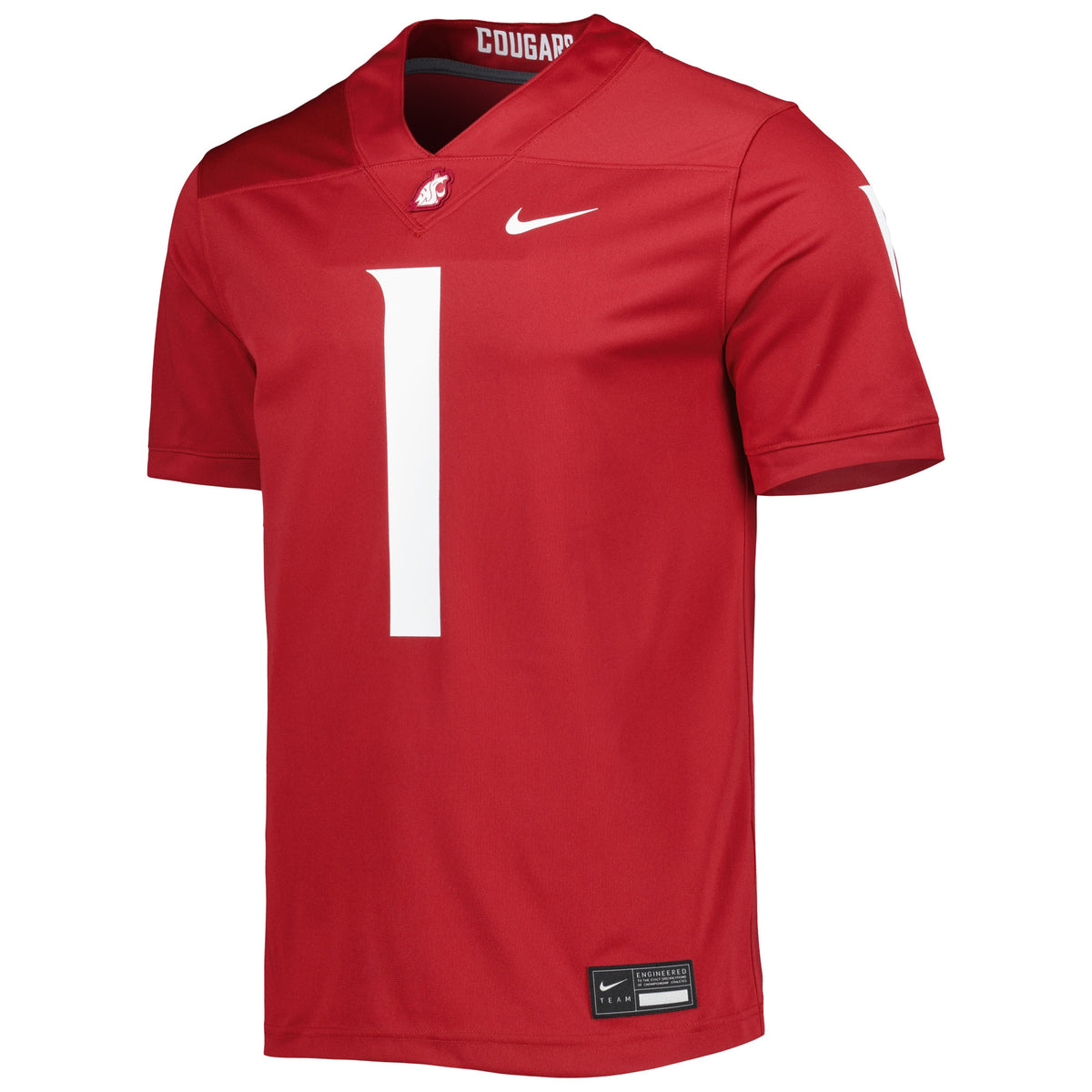 #1 Washington State Cougars Untouchable Football Jersey - Crimson