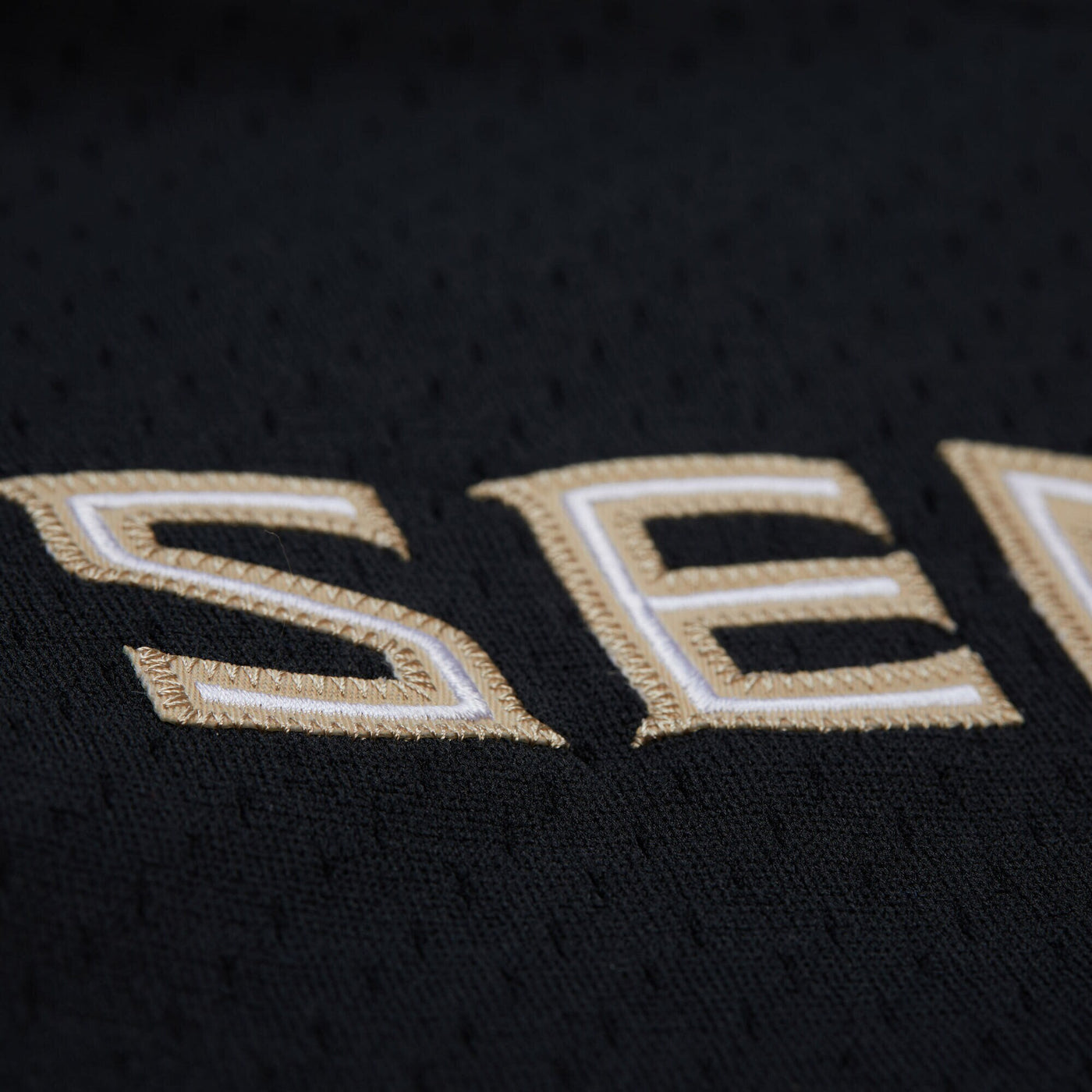 Mitchell & Ness Black Florida State Seminoles On The Clock Full-Button Fashion Jersey