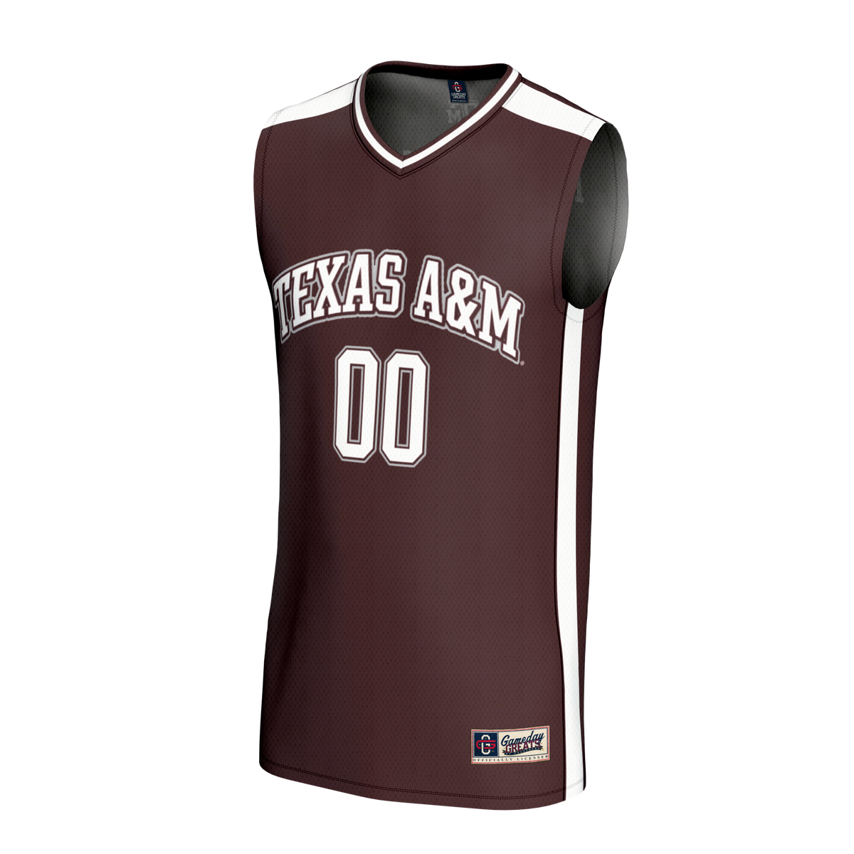 Texas A&M Aggies GameDay Greats Lightweight Collegiate Basketball NIL Pick-A-Player Fashion Jersey - Maroon