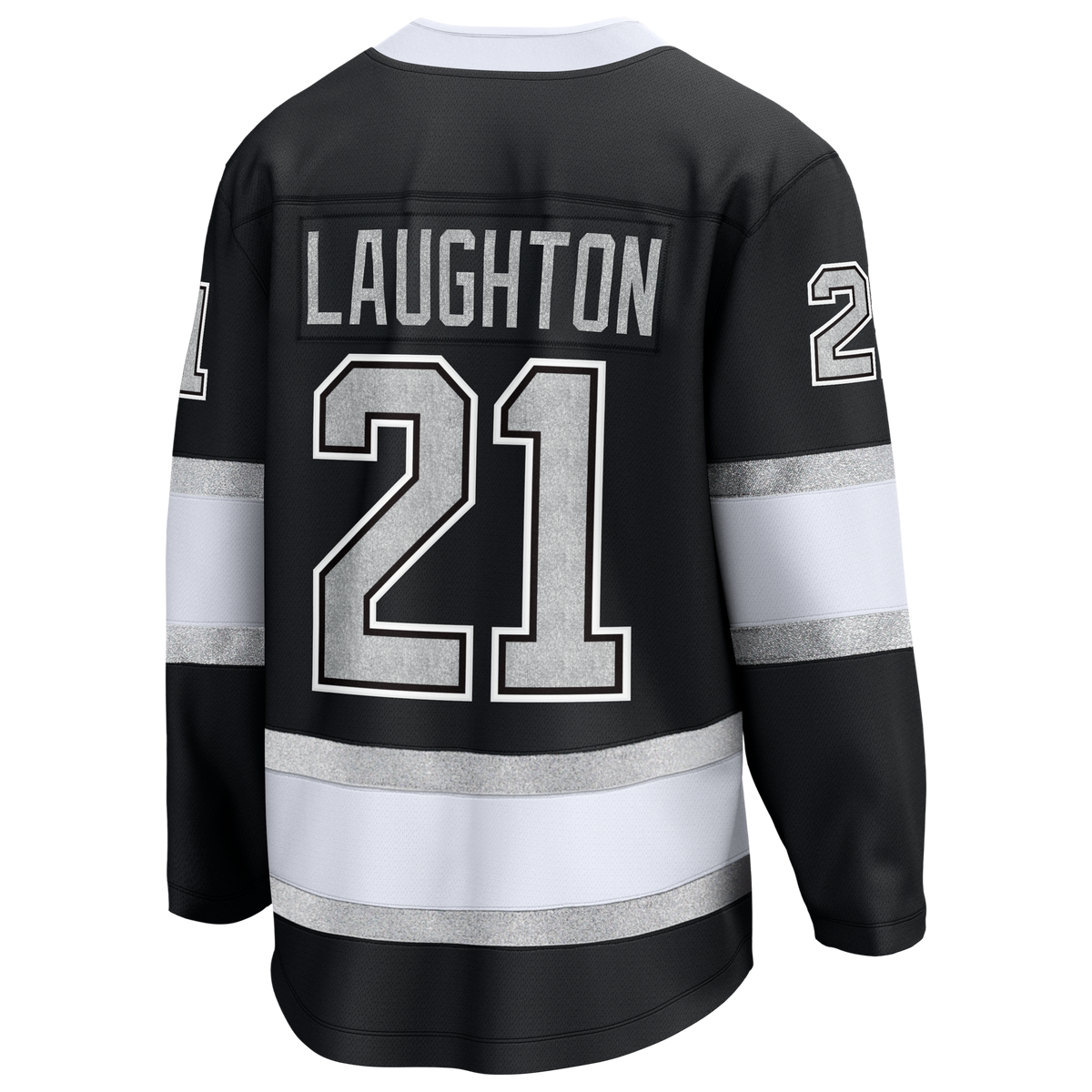 Los Angeles Kings Scott Laughton Fanatics Black Home Breakaway Jersey