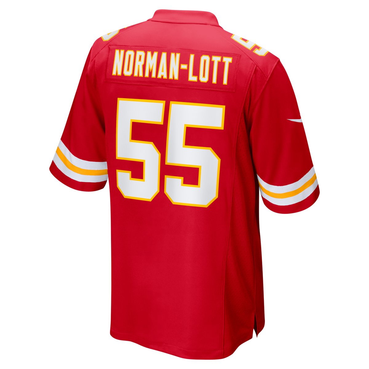 Kansas City Chiefs Omarr Norman-Lott Red Team Game Jersey