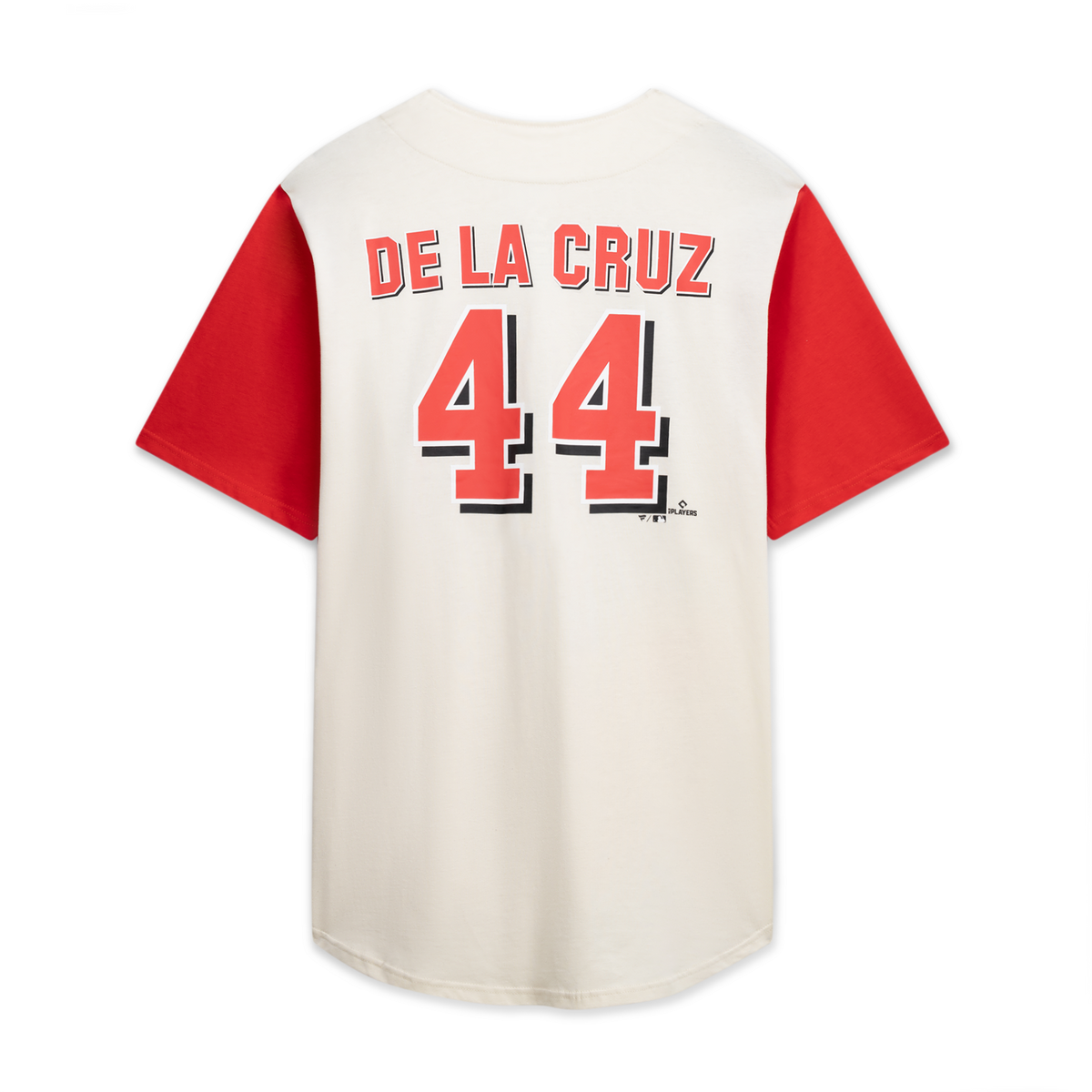 Cincinnati Reds Profile Cream/Red Big & Tall Two-Color Fashion Jersey