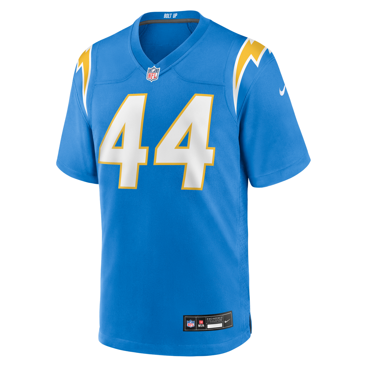 Los Angeles Chargers Scott Matlock Powder Blue Team Game Jersey