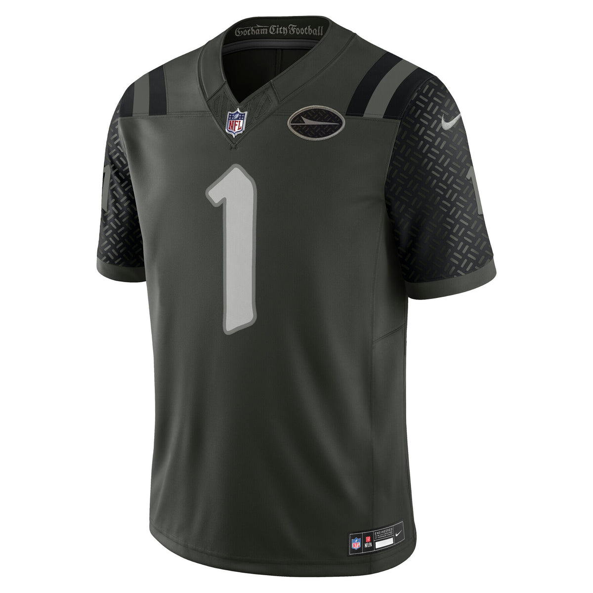 New York Jets Ahmad Sauce Gardner Gotham Green 2025 Rivalries Collection Stitched Limited Jersey