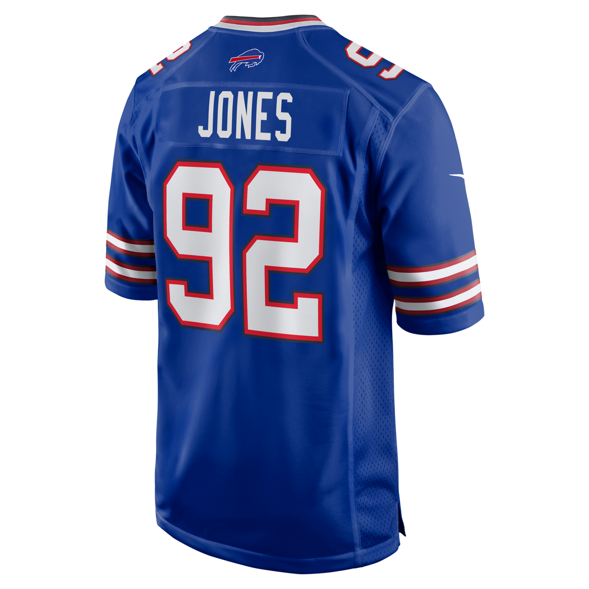 Buffalo Bills DaQuan Jones Royal Game Player Jersey