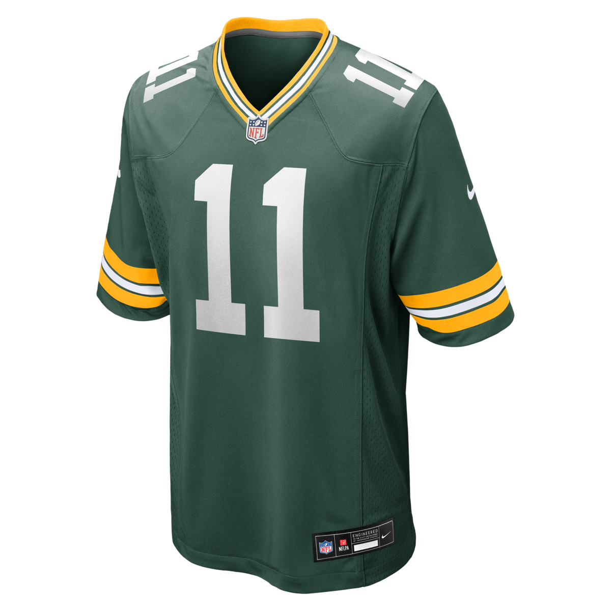 Green Bay Packers Jayden Reed Green Game Jersey