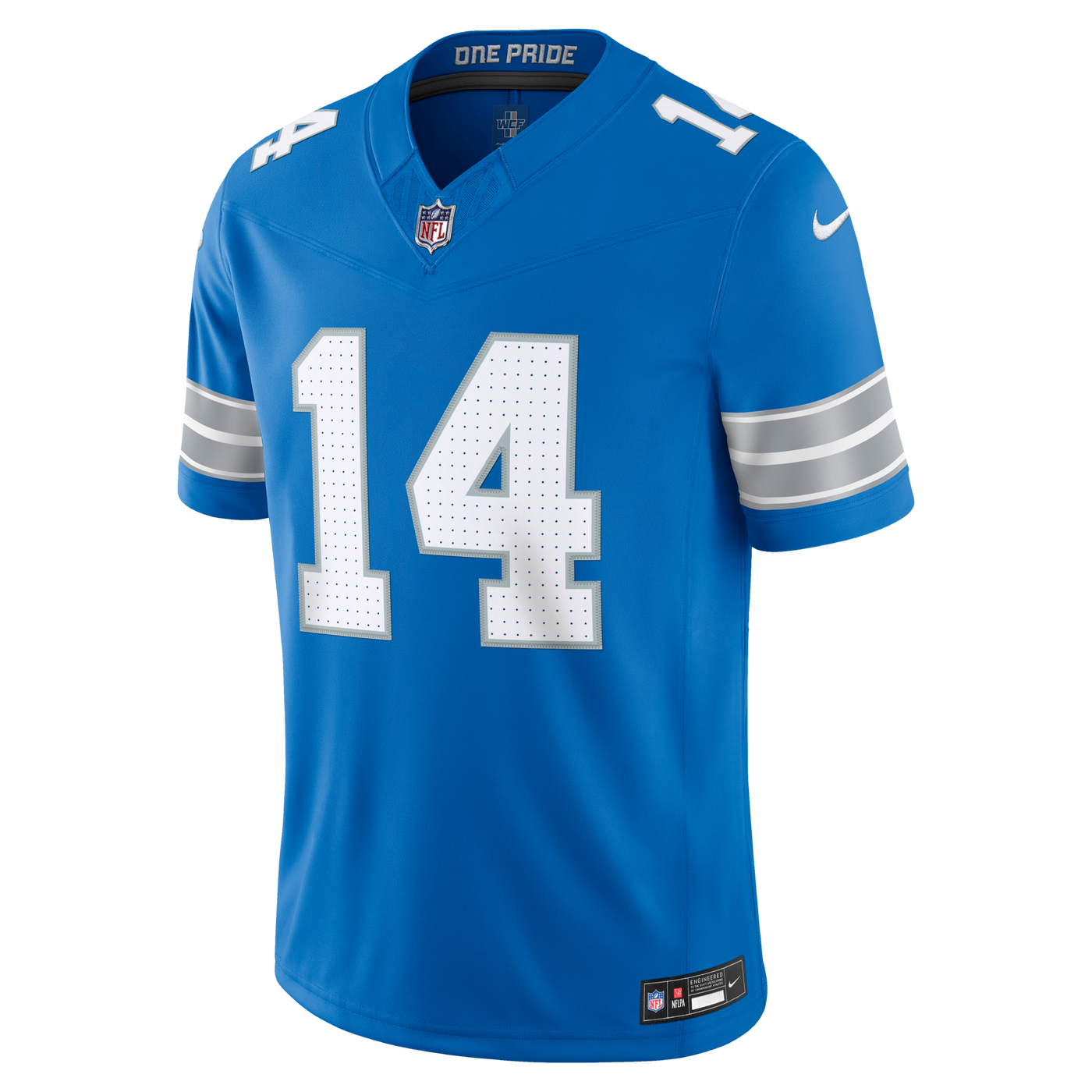 Detroit Lions Amon-Ra St. Brown Nike Blue Team Vapor F.U.S.E. Stitched Limited Jersey